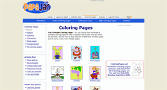 Desktop Screenshot of coloringpages.net