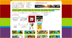 Desktop Screenshot of coloringpages.se